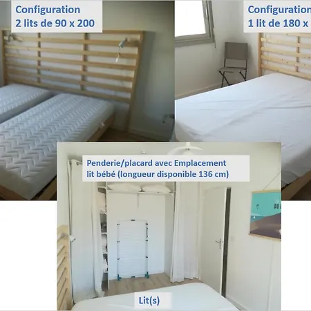 T2 44m2 Hyper Centre, Velos, Parking Et Grand Balcon English Spoken Arcachon